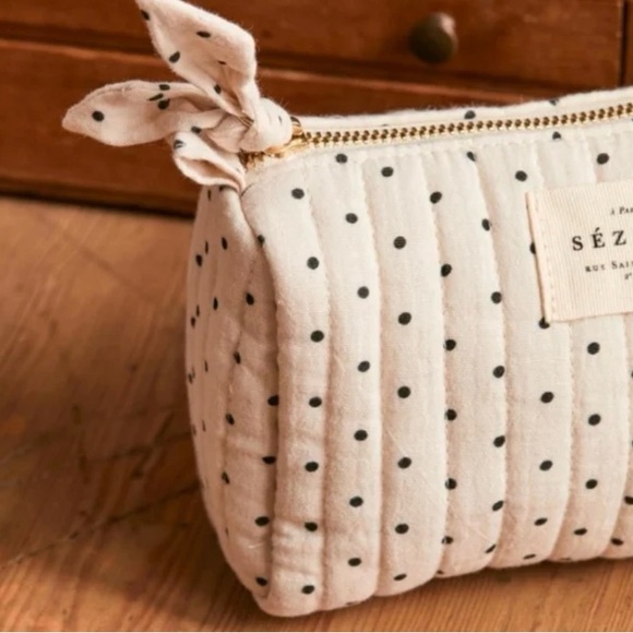Sézane Polka Dot Cosmetic Bag Duo - Picture 4 of 8